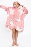 Galaxy Stars Hoodie Blush Pink - TheHugSnugStore