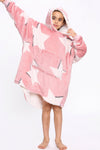 Galaxy Stars Hoodie Blush Pink - TheHugSnugStore