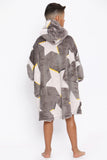 Galaxy Stars Hoodie Grey - TheHugSnugStore