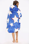 Galaxy Stars Hoodie Royal Blue - TheHugSnugStore