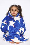 Galaxy Stars Hoodie Royal Blue - TheHugSnugStore