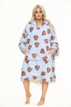 Highland Cow Hoodie Grey - TheHugSnugStore