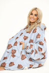 Highland Cow Hoodie Grey - TheHugSnugStore