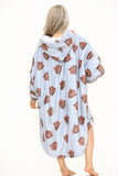 Highland Cow Hoodie Grey - TheHugSnugStore
