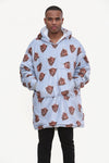 Highland Cow Hoodie Grey - TheHugSnugStore