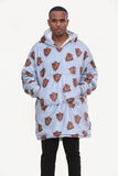 Highland Cow Hoodie Grey - TheHugSnugStore