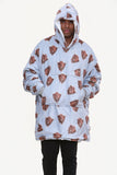 Highland Cow Hoodie Grey - TheHugSnugStore
