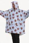 Highland Cow Hoodie Grey - TheHugSnugStore