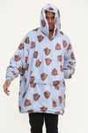 Highland Cow Hoodie Grey - TheHugSnugStore