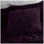 Luxury Pack of 4 Cushion Covers Teddy Fleece Hugg & Snug - TheHugSnugStore