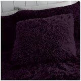 Luxury Pack of 4 Cushion Covers Teddy Fleece Hugg & Snug - TheHugSnugStore