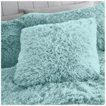 Luxury Pack of 4 Cushion Covers Teddy Fleece Hugg & Snug - TheHugSnugStore