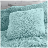 Luxury Pack of 4 Cushion Covers Teddy Fleece Hugg & Snug - TheHugSnugStore