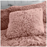 Luxury Pack of 4 Cushion Covers Teddy Fleece Hugg & Snug - TheHugSnugStore