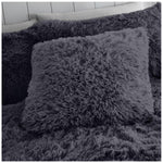 Luxury Pack of 4 Cushion Covers Teddy Fleece Hugg & Snug - TheHugSnugStore