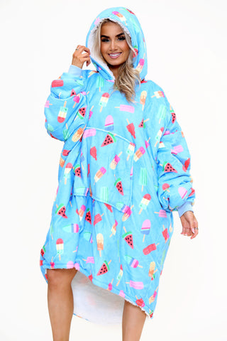 Lolly Hoodie Blue - TheHugSnugStore