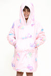 Marshmallow Kids Hoodie Pink - TheHugSnugStore