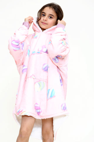 Marshmallow Kids Hoodie Pink