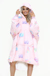 Marshmallow Hoodie Pink - TheHugSnugStore