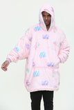 Marshmallow Hoodie Pink - TheHugSnugStore