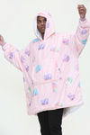 Marshmallow Hoodie Pink - TheHugSnugStore