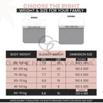 100% Microfiber Reversible Weighted Blanket