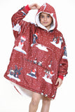 Naughty Seasonal Dogs Kids Hoodie - TheHugSnugStore