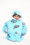 Otter Kids Hoodie Aqua - TheHugSnugStore