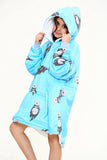 Otter Kids Hoodie Aqua - TheHugSnugStore