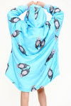 Otter Kids Hoodie Aqua - TheHugSnugStore