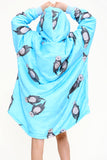Otter Kids Hoodie Aqua - TheHugSnugStore
