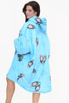 Otter Hoodie Aqua - TheHugSnugStore