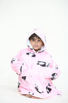 Panda Kids Hoodie Pink - TheHugSnugStore