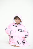 Panda Kids Hoodie Pink - TheHugSnugStore