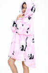 Panda Kids Hoodie Pink - TheHugSnugStore