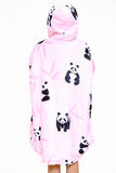 Panda Kids Hoodie Pink - TheHugSnugStore