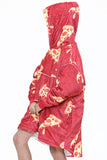 Pizza Kids Hoodie Red - TheHugSnugStore