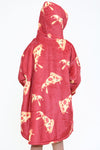 Pizza Kids Hoodie Red - TheHugSnugStore