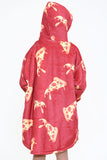 Pizza Kids Hoodie Red - TheHugSnugStore