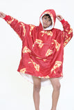 Pizza Kids Hoodie Red - TheHugSnugStore