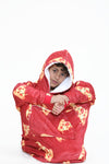 Pizza Kids Hoodie Red - TheHugSnugStore