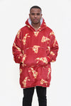Pizza Hoodie Red - TheHugSnugStore