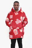 Popcorn Hoodie Red - TheHugSnugStore