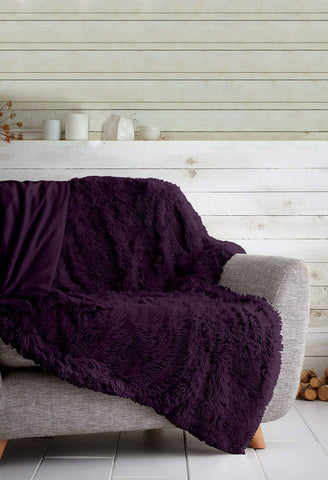 Purple Throw - TheHugSnugStore