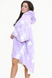 Rabbit Hoodie Lilac - TheHugSnugStore