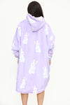 Rabbit Hoodie Lilac - TheHugSnugStore