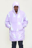 Rabbit Hoodie Lilac - TheHugSnugStore