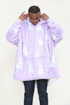 Rabbit Hoodie Lilac - TheHugSnugStore