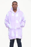 Rabbit Hoodie Lilac - TheHugSnugStore
