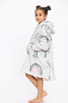 Kids Rainbow Heart Hoodie